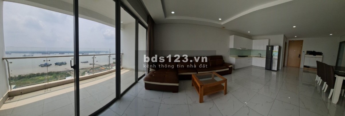 Cho thuê gấp chung cư An gia căn góc 3 phòng ngủ ful nội thất tầng 17 view sông