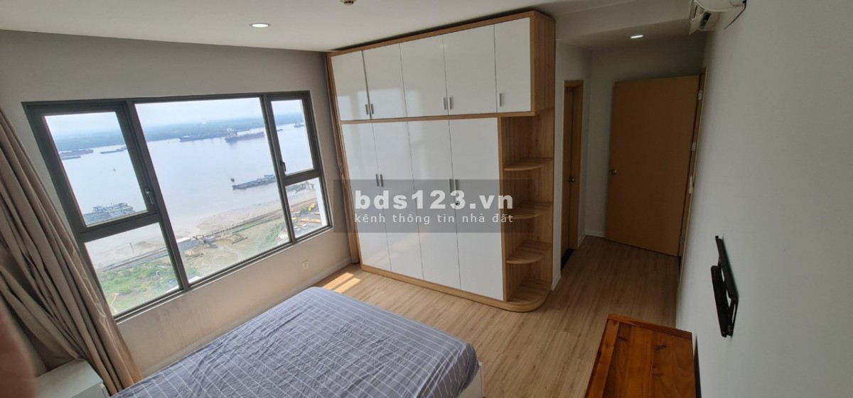 Cho thuê gấp chung cư An gia căn góc 3 phòng ngủ ful nội thất tầng 17 view sông