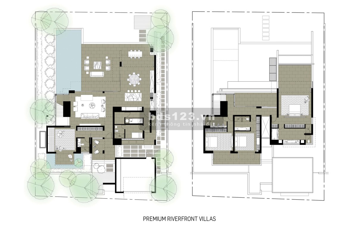 Hiếm sót 1 căn Villa đơn lập 5PN tại Sanctuary Hồ Tràm, DT 808m2, Full nội thất, Giá 29 tỷ