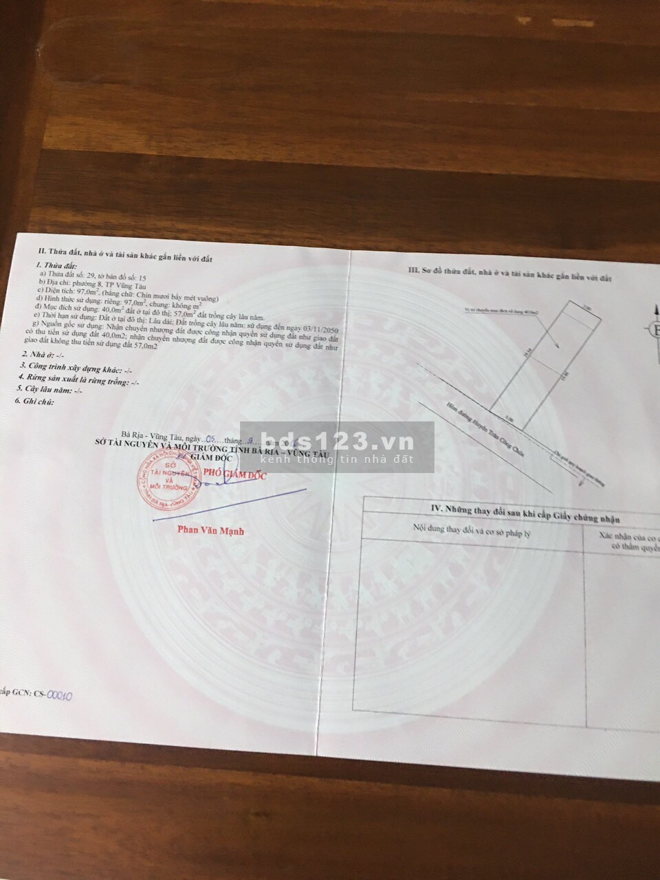Bán nhà cấp 4 hẻm xe hơi khu vực P.8 Vũng Tàu liên hệ 0972929616