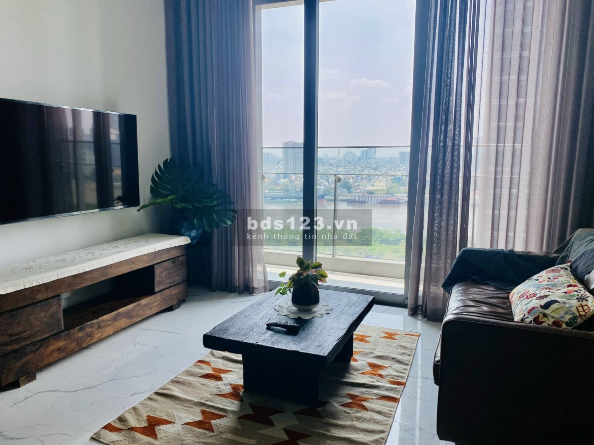 1 phòng ngủ có sẵn đầy đủ nội thất tại Empire City cần cho thuê nhanh
