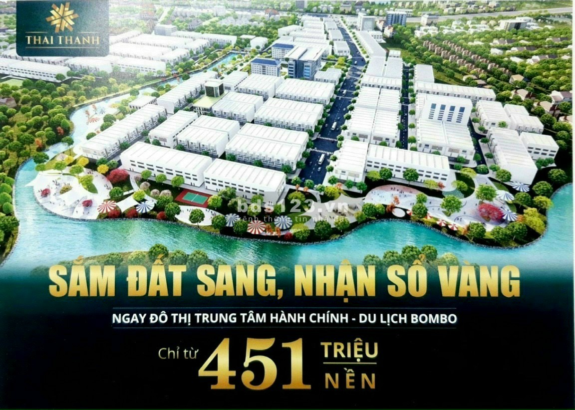 Đất dự án đối diện TTTM nằm kế UBND Xã giá đầu tư