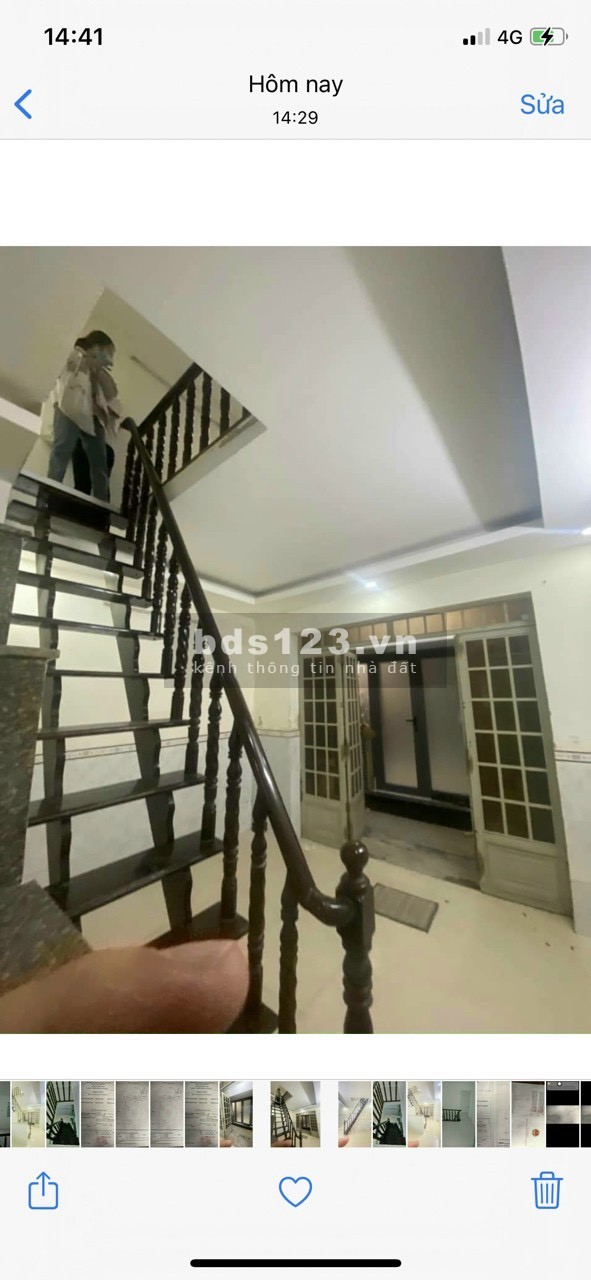 Cần bán nhà sổ hồng riêng chỉ 1ty650tr có 22m đất ở quận 7 hoàn công đày đủ