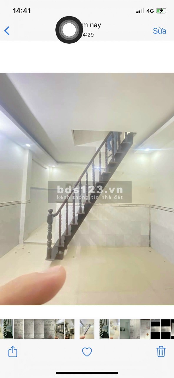 Cần bán nhà sổ hồng riêng chỉ 1ty650tr có 22m đất ở quận 7 hoàn công đày đủ