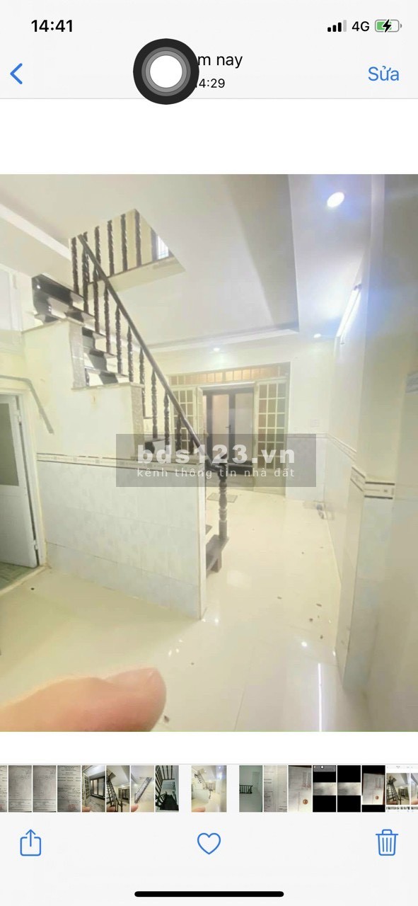Cần bán nhà sổ hồng riêng chỉ 1ty650tr có 22m đất ở quận 7 hoàn công đày đủ
