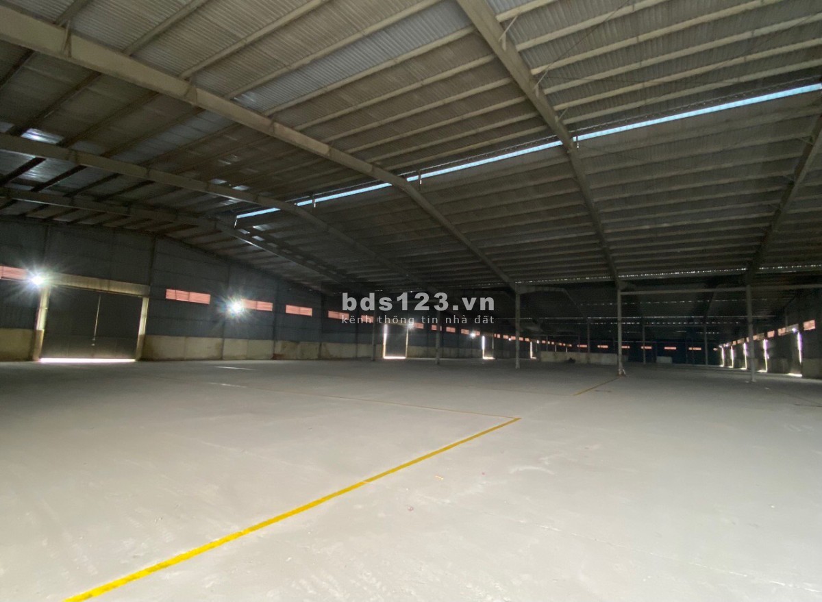 Cho thuê kho xưởng 6000m2 đường Mỹ Xuân- Tóc Tiên, Tân Thành, Bà Rịa Vũng Tàu