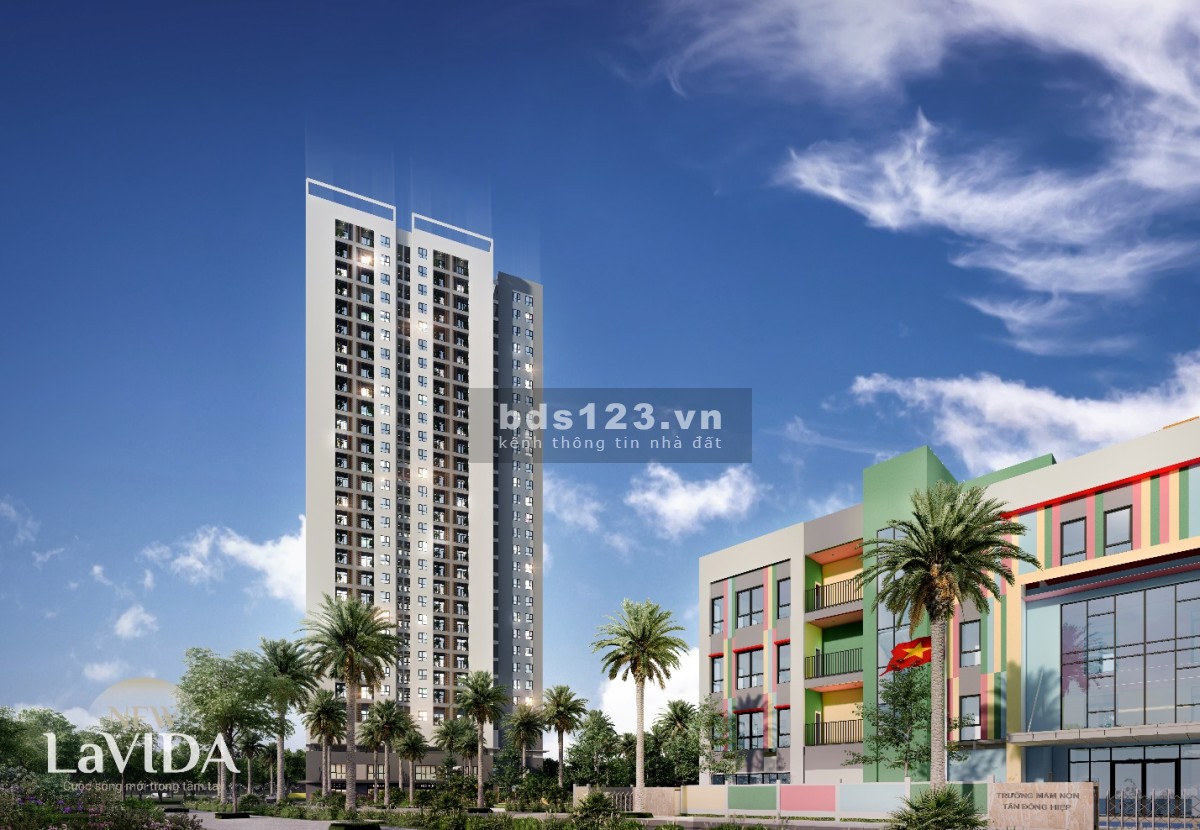 Nhà ở xã hội New Lavida giá từ 900 triệu/căn, trả chỉ 300 triệu