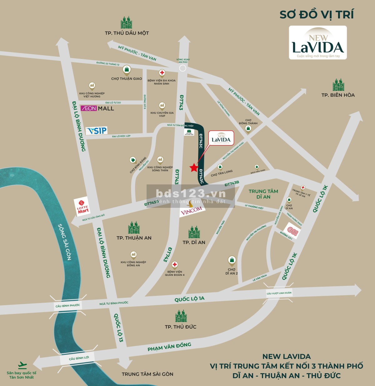 Dự án Nhà Ở Xã Hội cao cấp New Lavida Tân Đông Hiệp Dĩ An Bình Dương