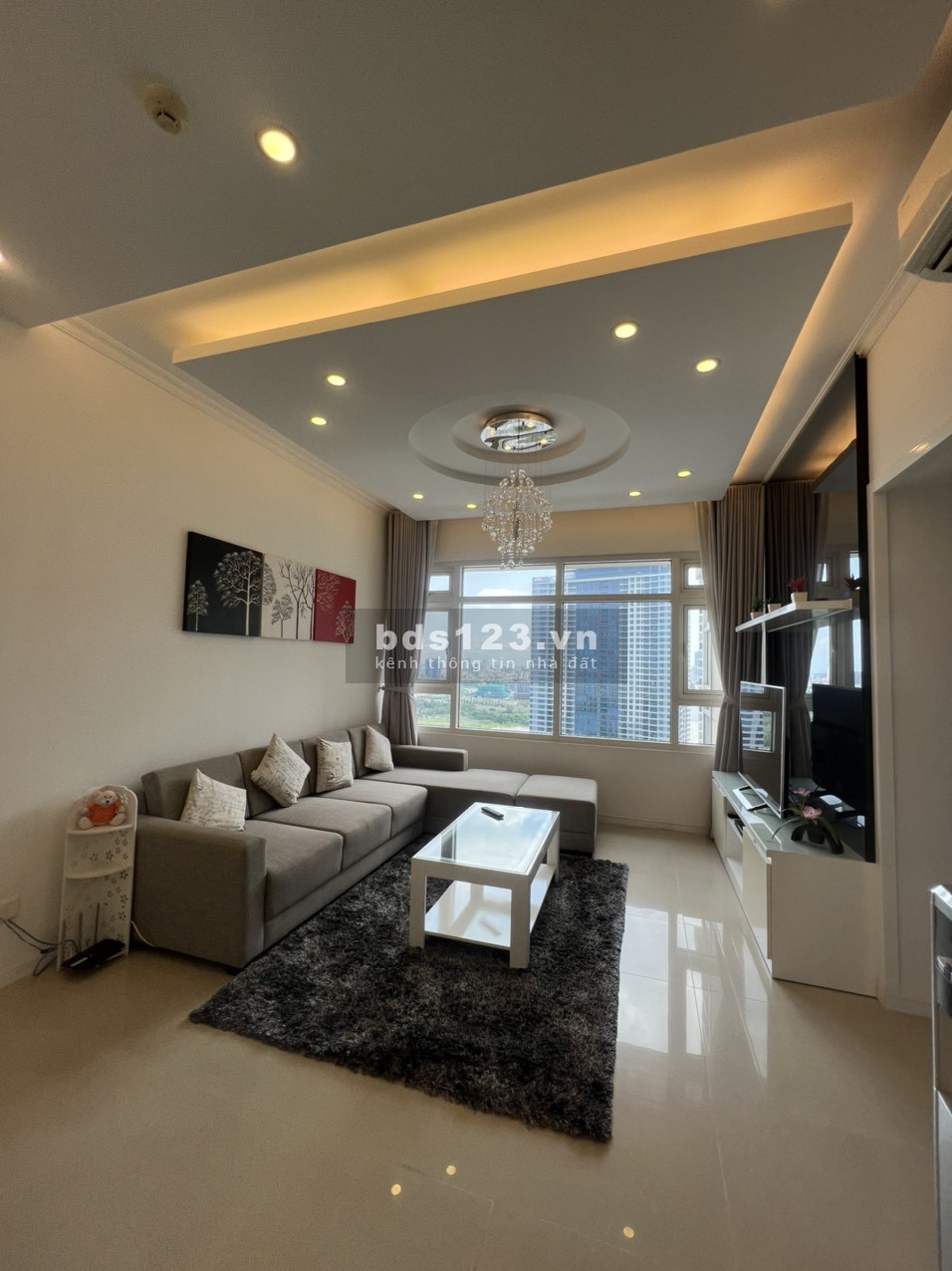 Chỉ từ 18 triệu! Thuê ngay căn hộ 2PN Saigon Pearl nội thất cực đẹp, view Sông + Landmark 81