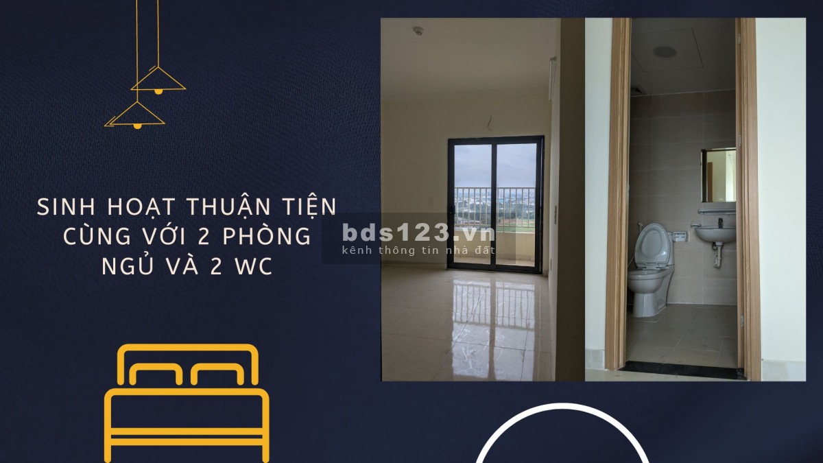 Cho thuê căn hộ Tecco Tower Bình Dương 2pn, 4.5 triệu/tháng