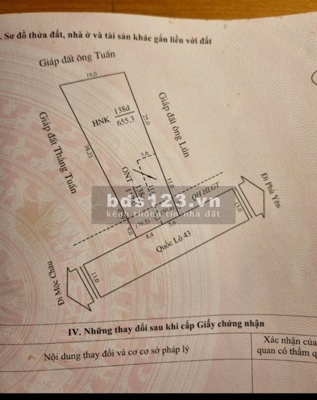 Đất Mộc Châu vùng lõi du lịch giá cực rẻ, có sổ đỏ, đón sóng cao tốc Hòa Bình-Sơn La