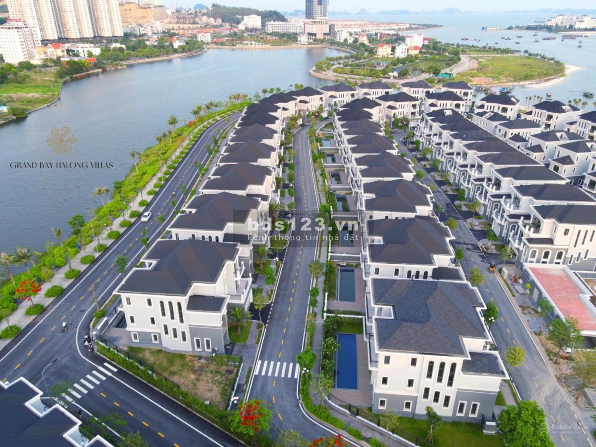 GRAND BAY HALONG VILLAS sang trọng sổ lâu dài bãi biển riêng bể bơi, sân vườn KĐT khép kín