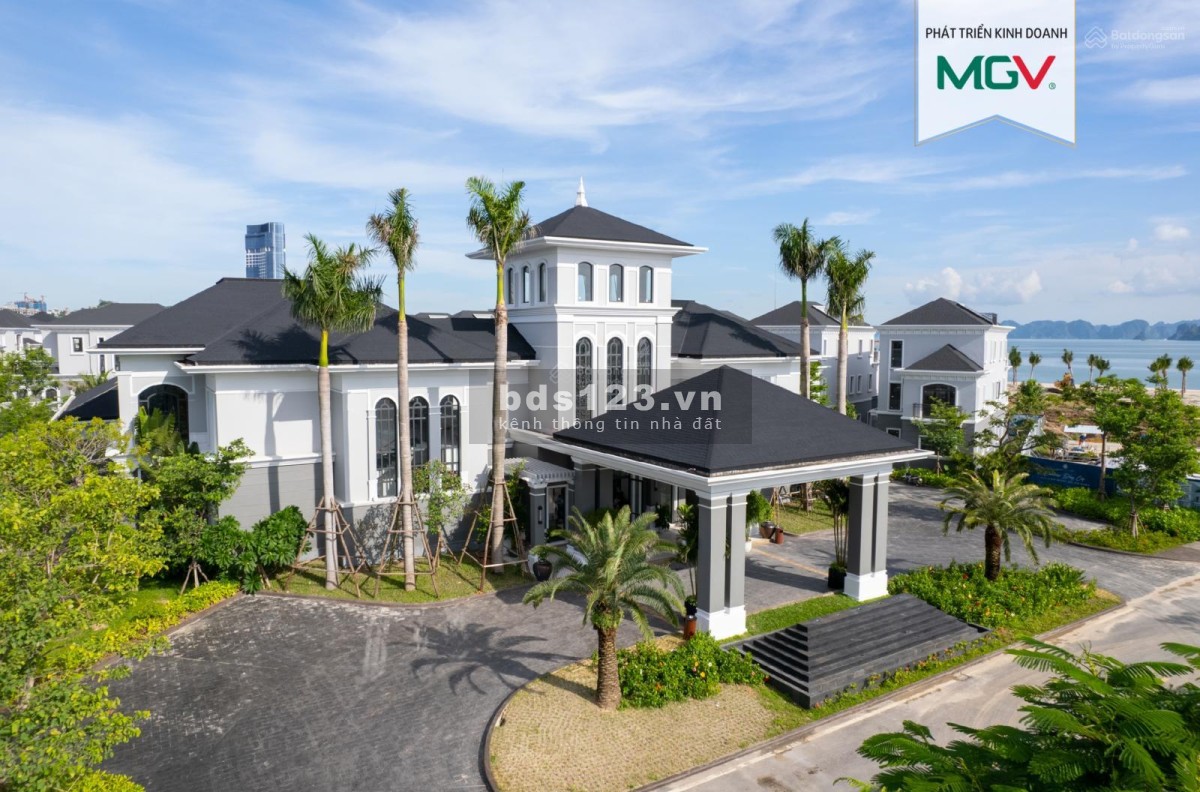 GRAND BAY HALONG VILLAS sang trọng sổ lâu dài bãi biển riêng bể bơi, sân vườn KĐT khép kín