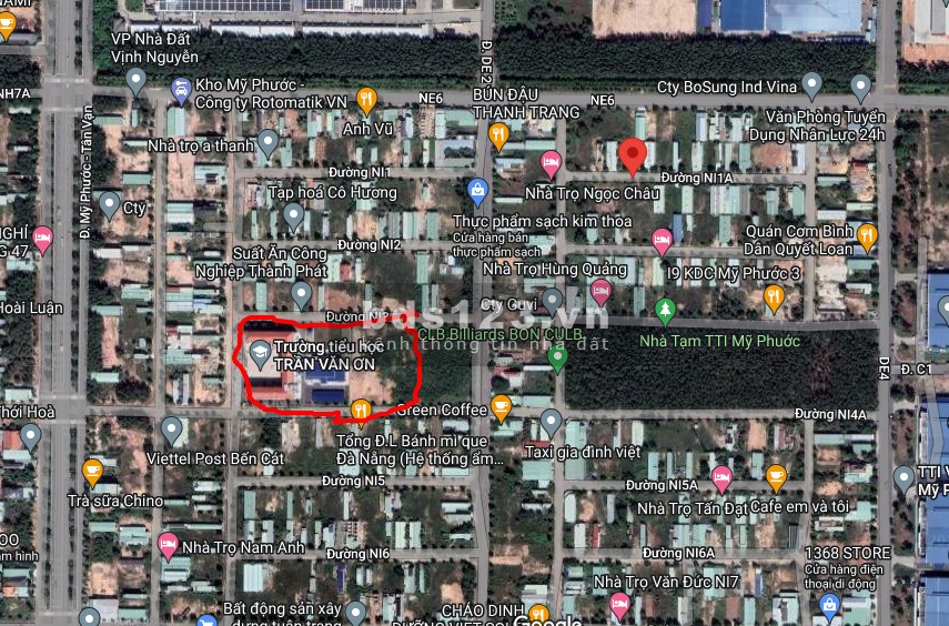 Chính chủ bán gấp lô đất 300m2 có SHR gần trường tiểu học Trần Văn Ơn giá 1 tỷ 7 / Lô
