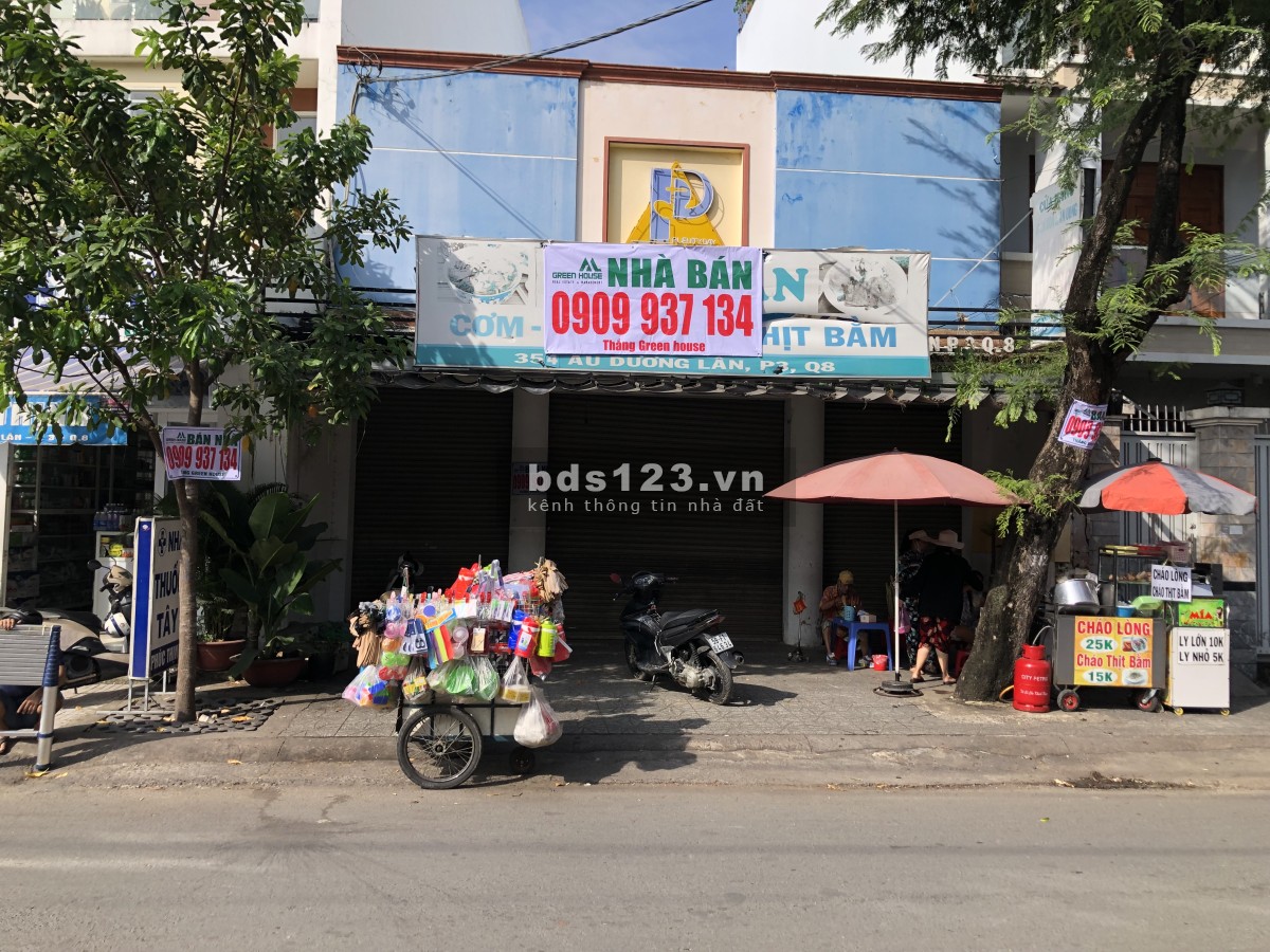 Bán nhà ngộp MT ÂU DƯƠNG LÂN DT12x22=264m2 giá 26tỷ bằng giá hẽm.