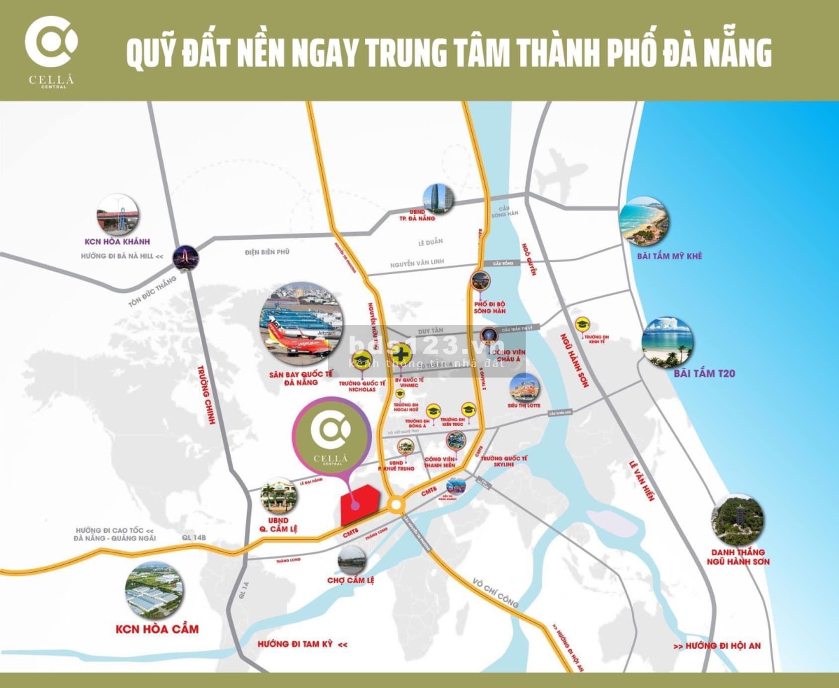 Cella Central gây chú ý bởi cơn địa chấn với cường độ 9/22 SP Đã có chủ tại quỹ đất mặt tiền CMT8
