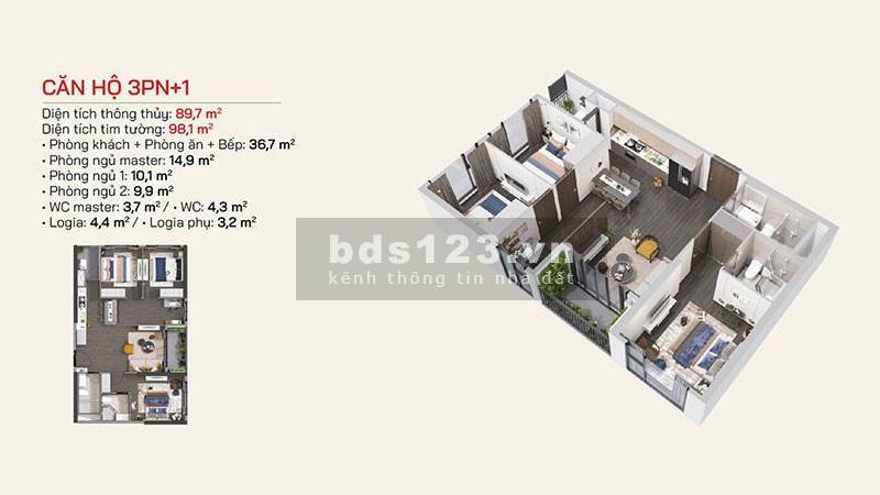 Căn hộ Vinhomes cao cấp phía Đông Hà Nội nhưng giá chỉ từ 200 triệu