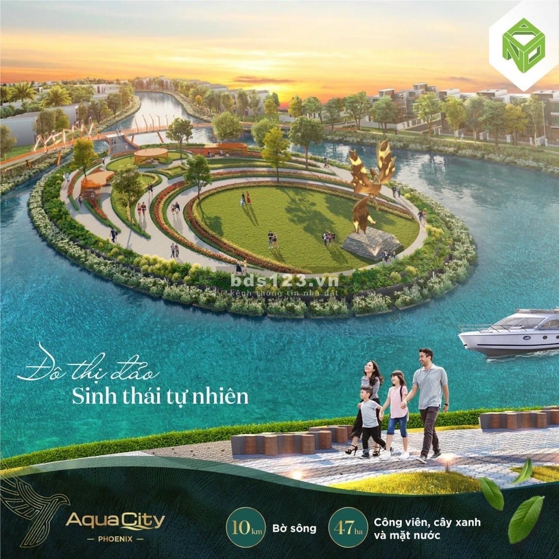 Bán biệt thự song lập 10 x 20m view căn Góc duy nhất liền kề kênh đào xuyên tâm