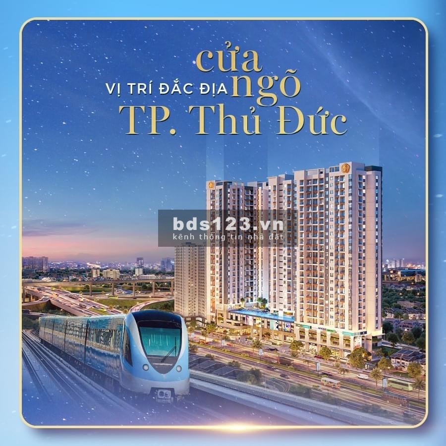 Bán căn hộ cao cấp giữa trung tâm thành phố Thủ Đức với đầy đủ tiện nghi
