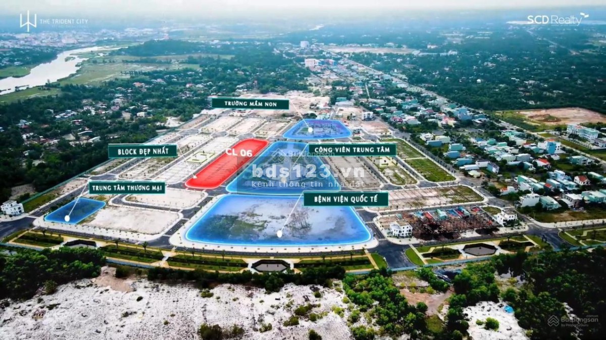 Siêu phẩm đầu tư khu đô thị An Phú Tam Kỳ The Trident City, giá gốc chủ đầu tư lh 0903234192