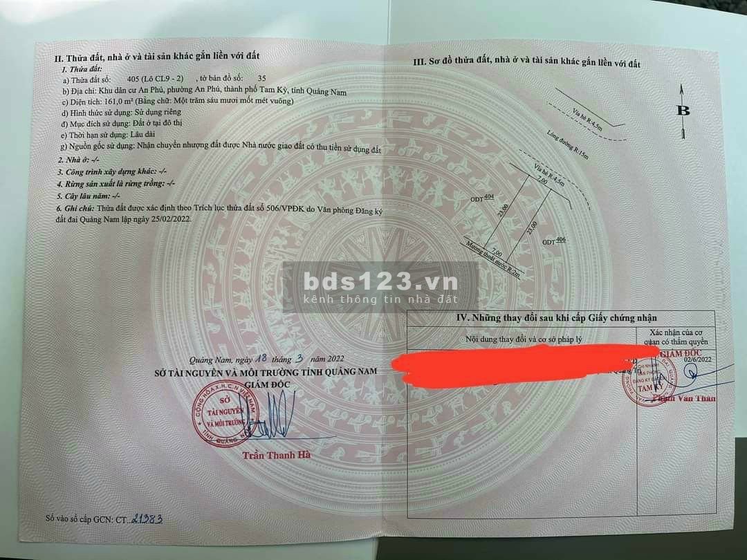 Siêu phẩm đầu tư khu đô thị An Phú Tam Kỳ The Trident City, giá gốc chủ đầu tư lh 0903234192
