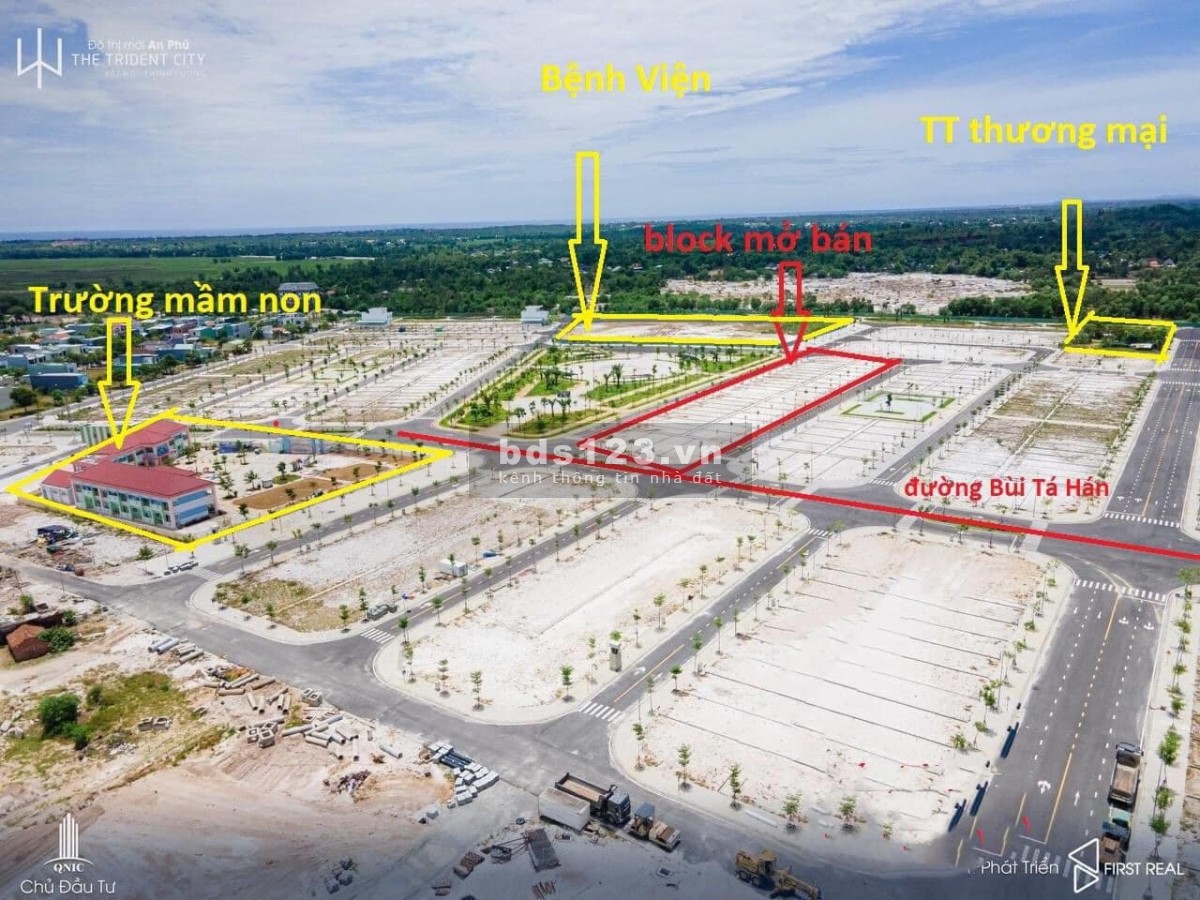 Siêu phẩm đầu tư khu đô thị An Phú Tam Kỳ The Trident City, giá gốc chủ đầu tư lh 0903234192
