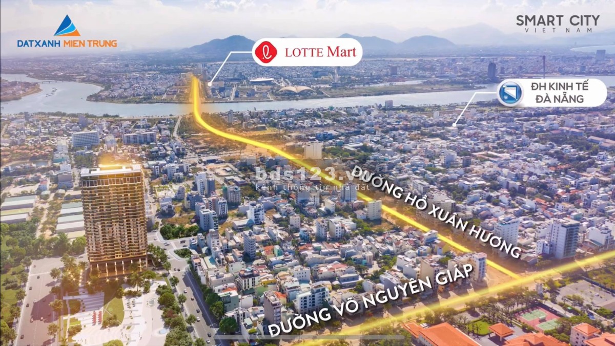 Suất ngoại giao căn hộ chung cư giá rẻ view biển Đà Nẵng, sổ hồng lầu dài