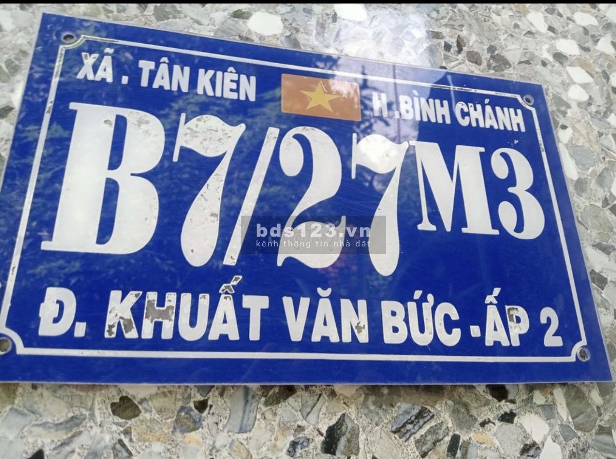 Bán nhà cấp 4 Khuất Văn Bức xã tân kiên Bình Chánh hẻm 3m