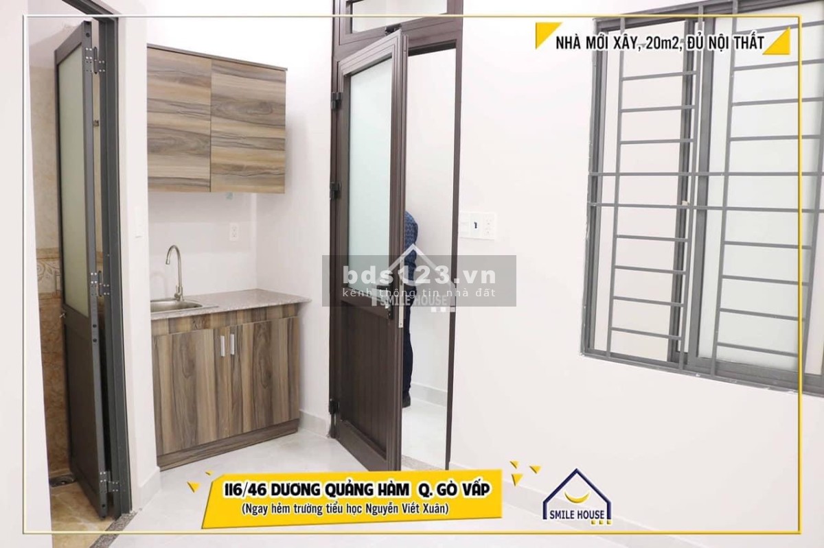 Cho thuê phòng 116/46 Dương Quảng Hàm p5 Gò Vấp giá rẻ gần ĐH Văn Lang cs3