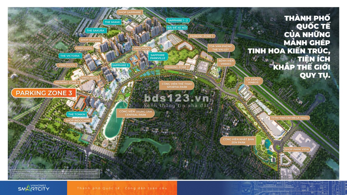 Bán shop chân đế Vinhomes Smart City giá rẻ 70tr/m2