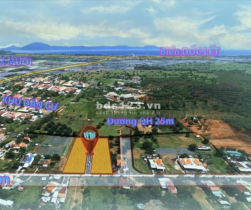 Bán nhanh Lô đất 2MT đường DT7 gần Biển Dốc Lết