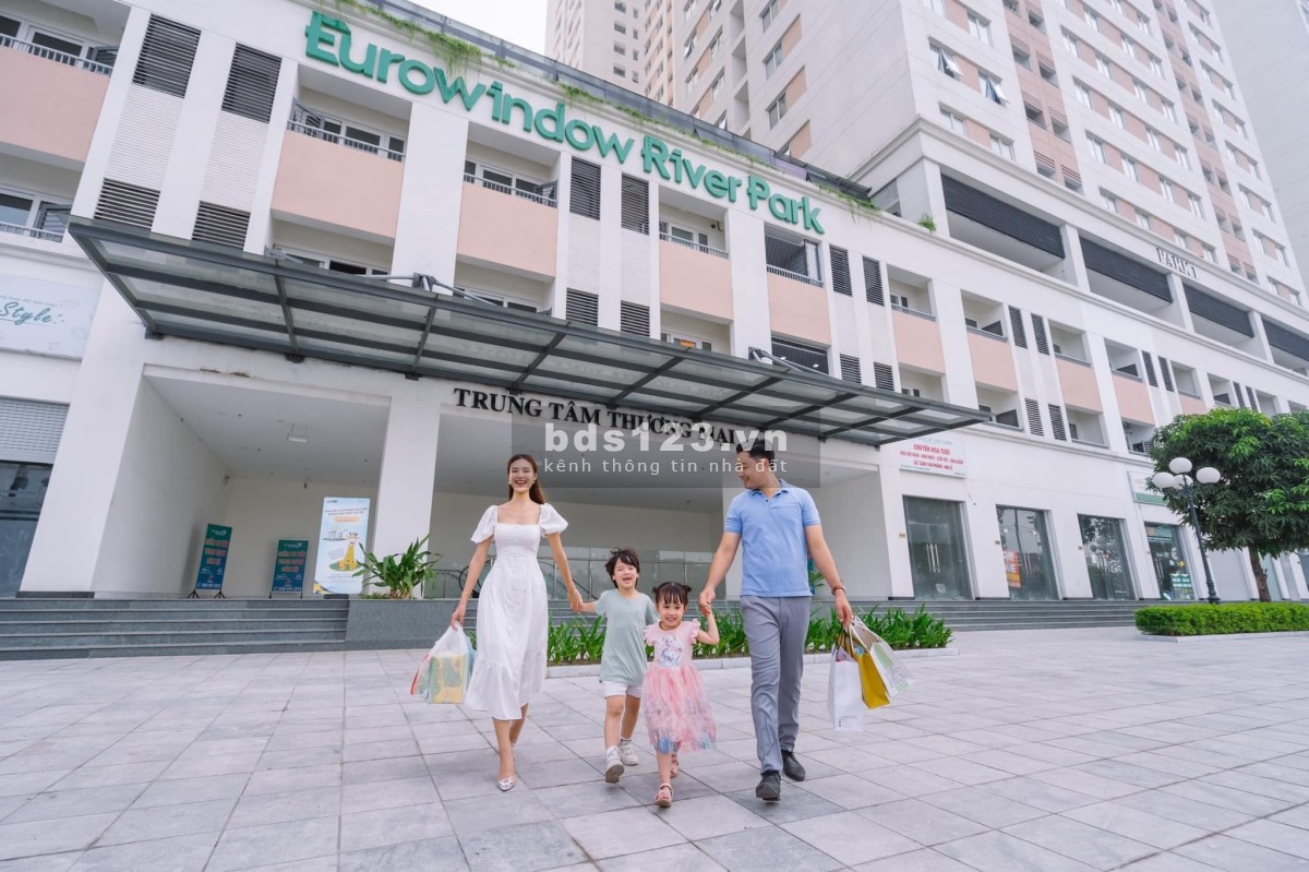 Căn 77m2 từ 1,67 tỷ tầng đẹp tại Eurowindow River Park có HTLS 0% nhận nhà ngay