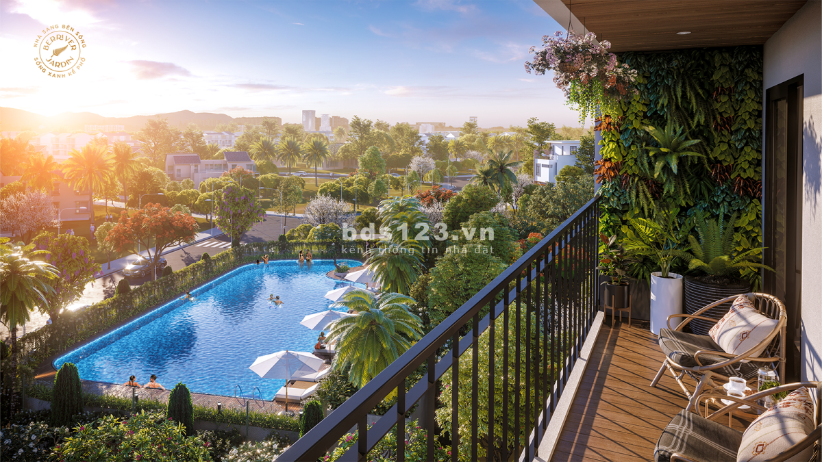 Quỹ căn 4PN Berriver Jardin CK tới 5%, HTLS 0%, cách phố cổ 5 phút