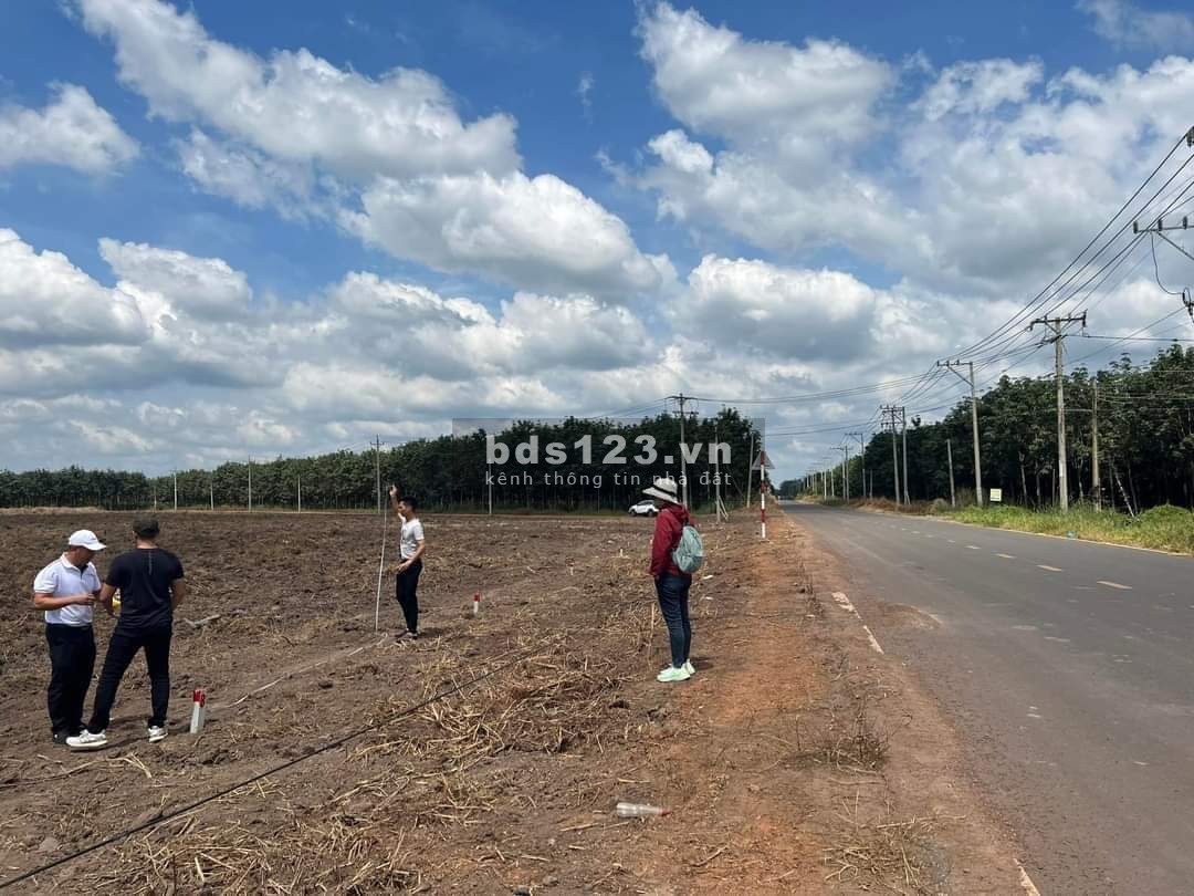 Đất mặt tiền đường tỉnh ĐT 756 lộ giới 42m, Minh Lập, thị xã Chơn Thành, Bình Phước.