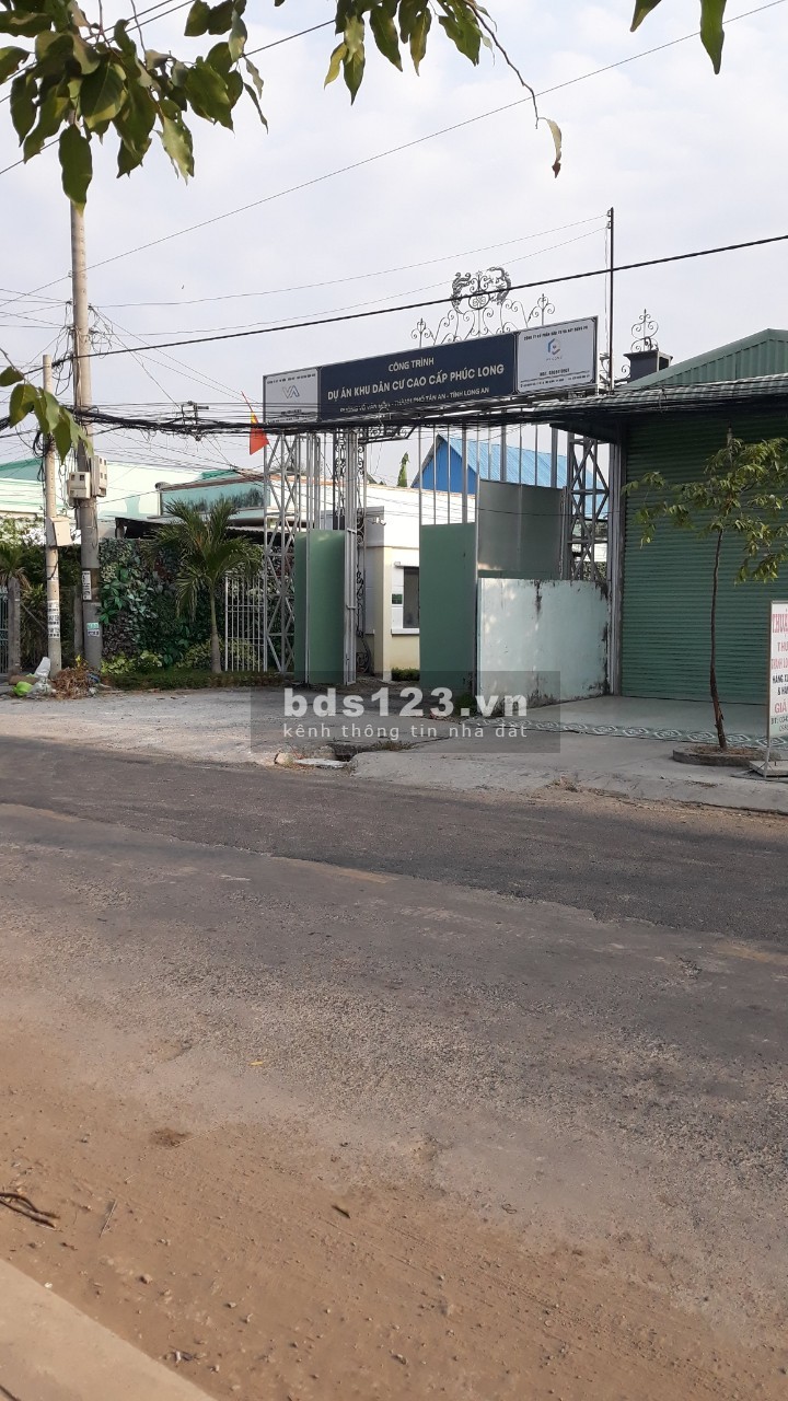 Bán đất (15x50m) mặt tiền đường Võ Văn Môn, phường 4 Tân An