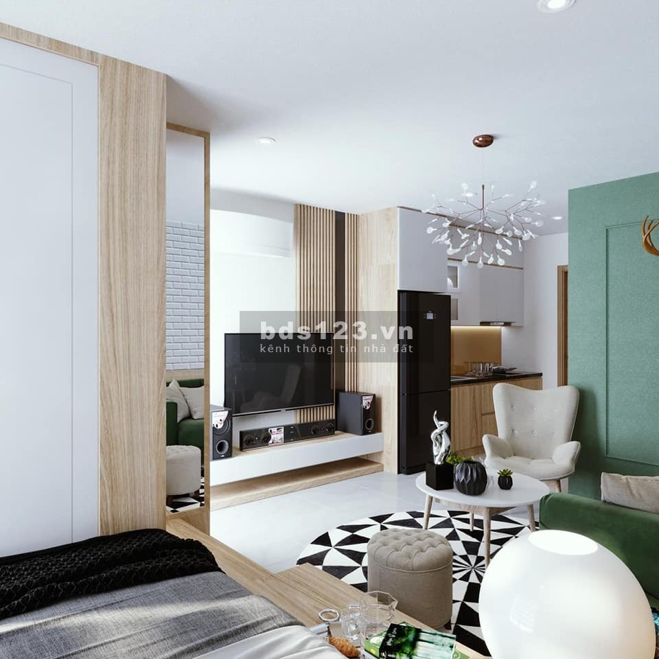 Rẻ nhất thị trường căn studio FULL NỘI THẤT đẹp chỉ 930 triệu bao phí. LH: 0376.549.235