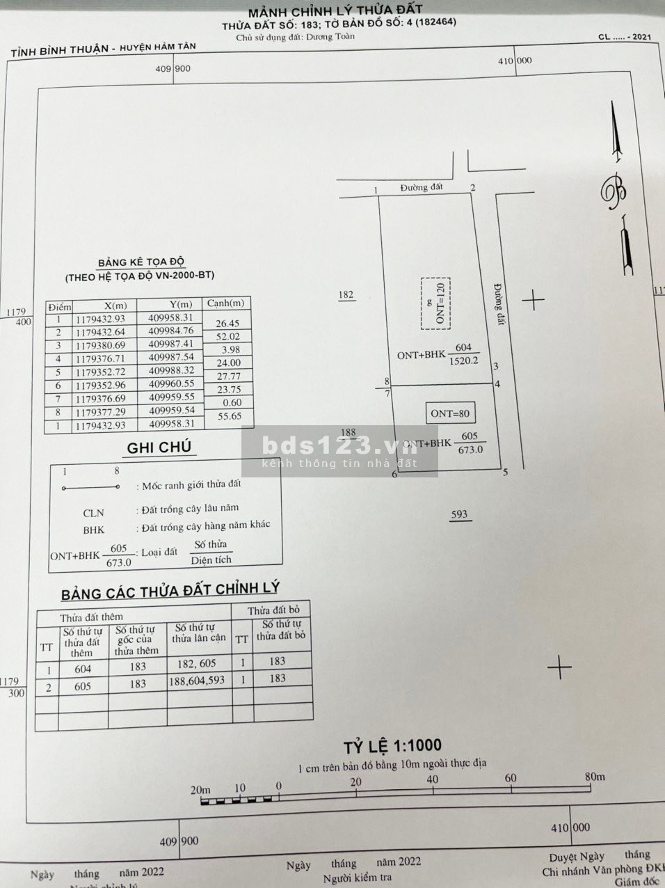 Bán nhanh lô đất 24×27.7m thôn 1 gần KCN Becamex Vsip (đất phủ hồng 100%)