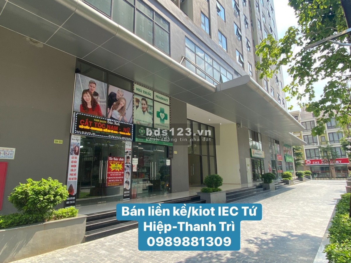 Bán kiot IEC giá gốc từ chủ đầu tư có sổ hồng 50 năm, giá tốt nhất.LH 0989881309