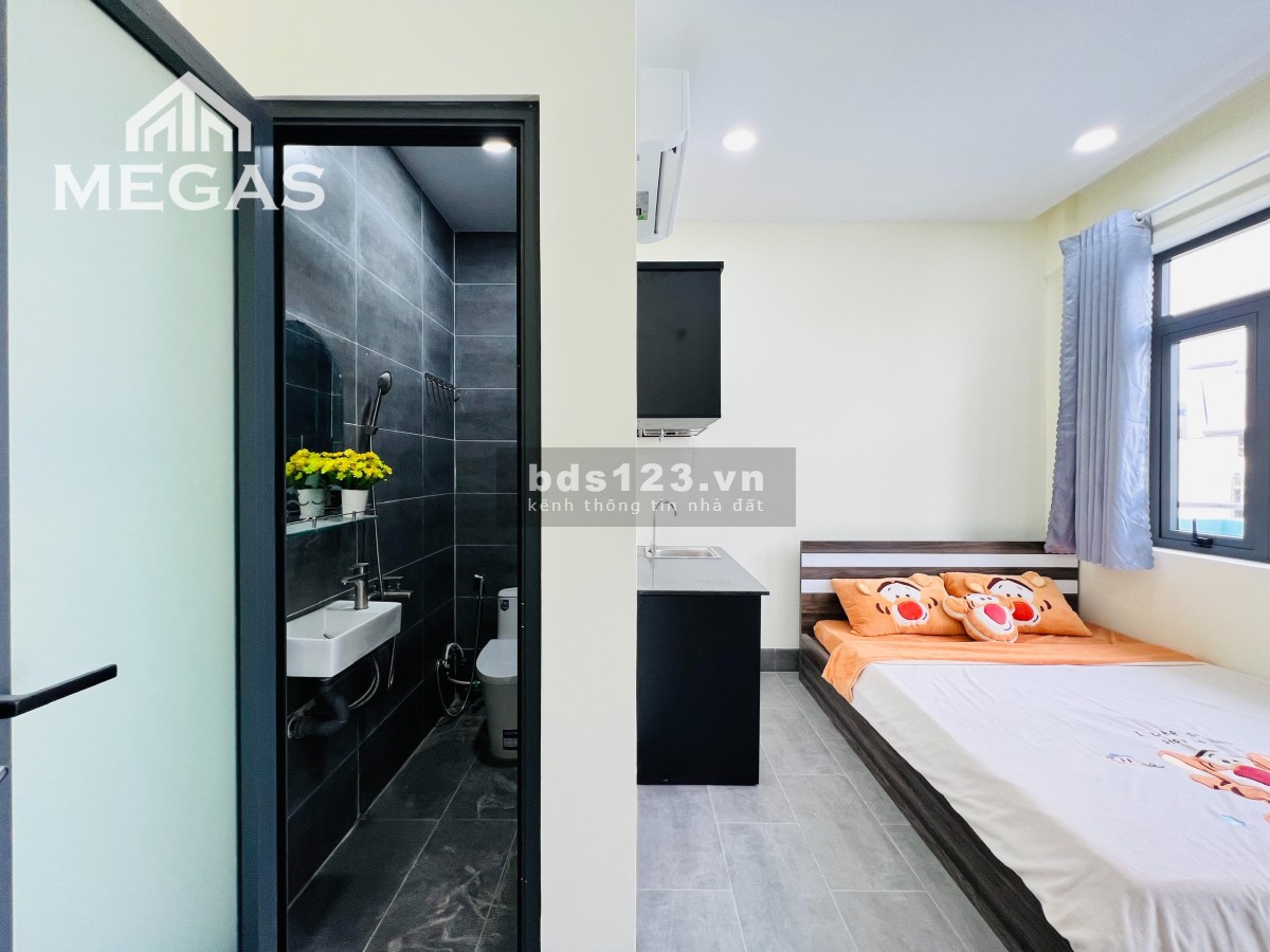 Khai trương Phòng trọ mới xây ngay Etown Công Hòa full nội thất ban công riêng gần Đại Học Hufi