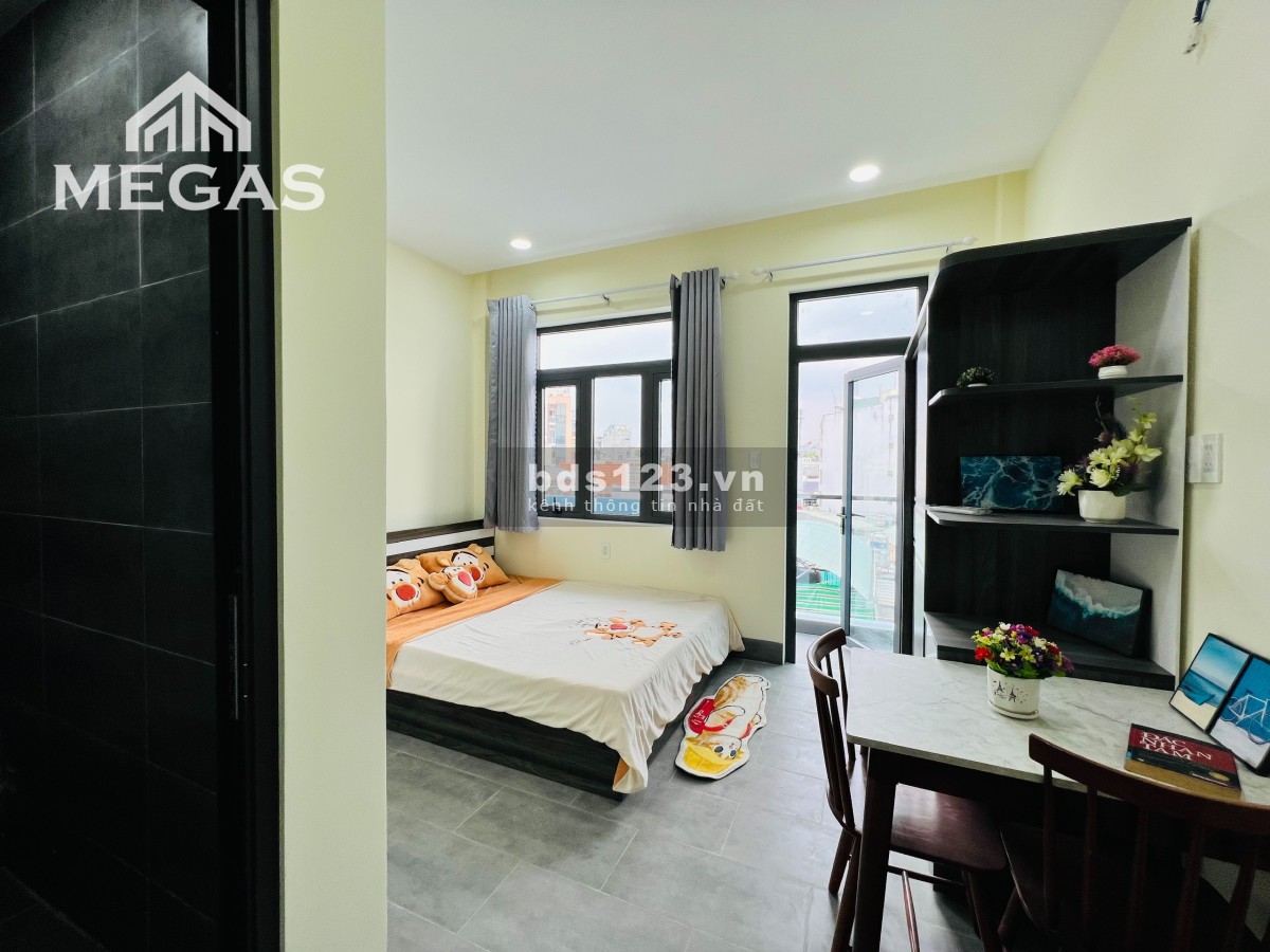 Khai trương Phòng trọ mới xây ngay Etown Công Hòa full nội thất ban công riêng gần Đại Học Hufi