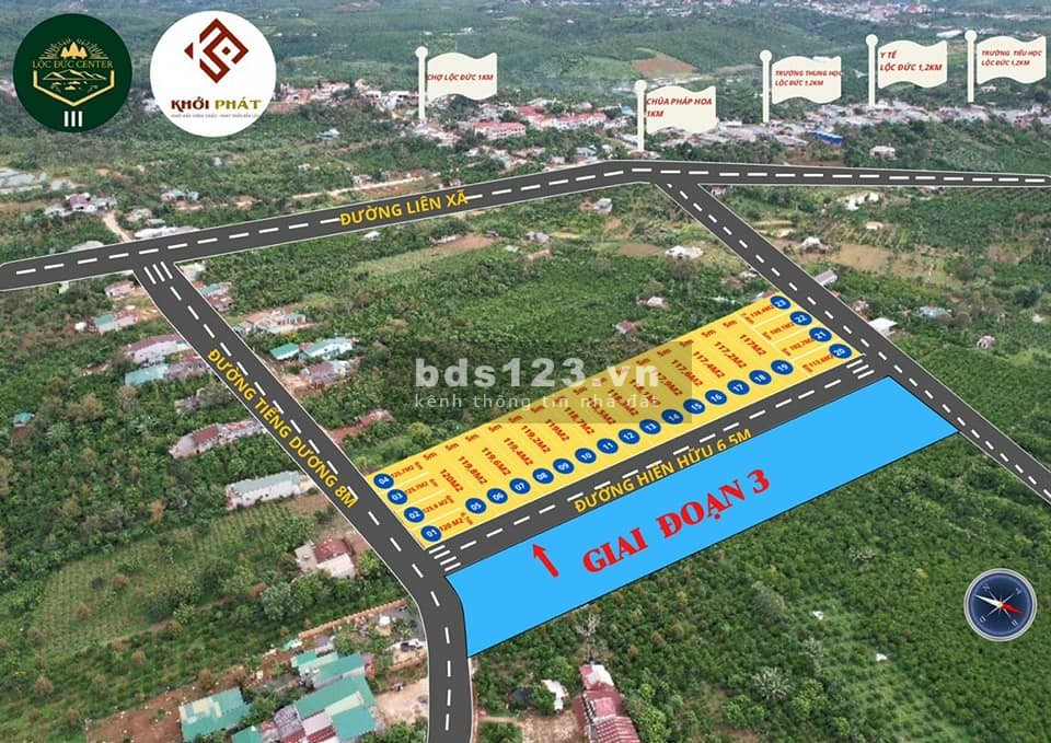 Dự Án Lộc Đức Center 3 với mức đầu tư hấp dẫn !!!!