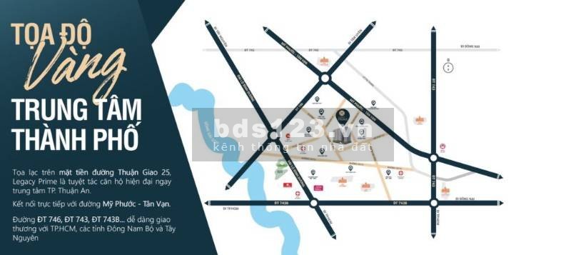 Căn hộ Thuận An, Bình Dương, thanh toán chỉ 166 Triệu chiết khấu cao