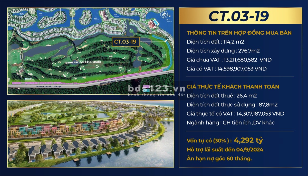Cần chuyển nhượng căn shop Cetara view biển thuộc dự án shop VinWonder ;0849271084