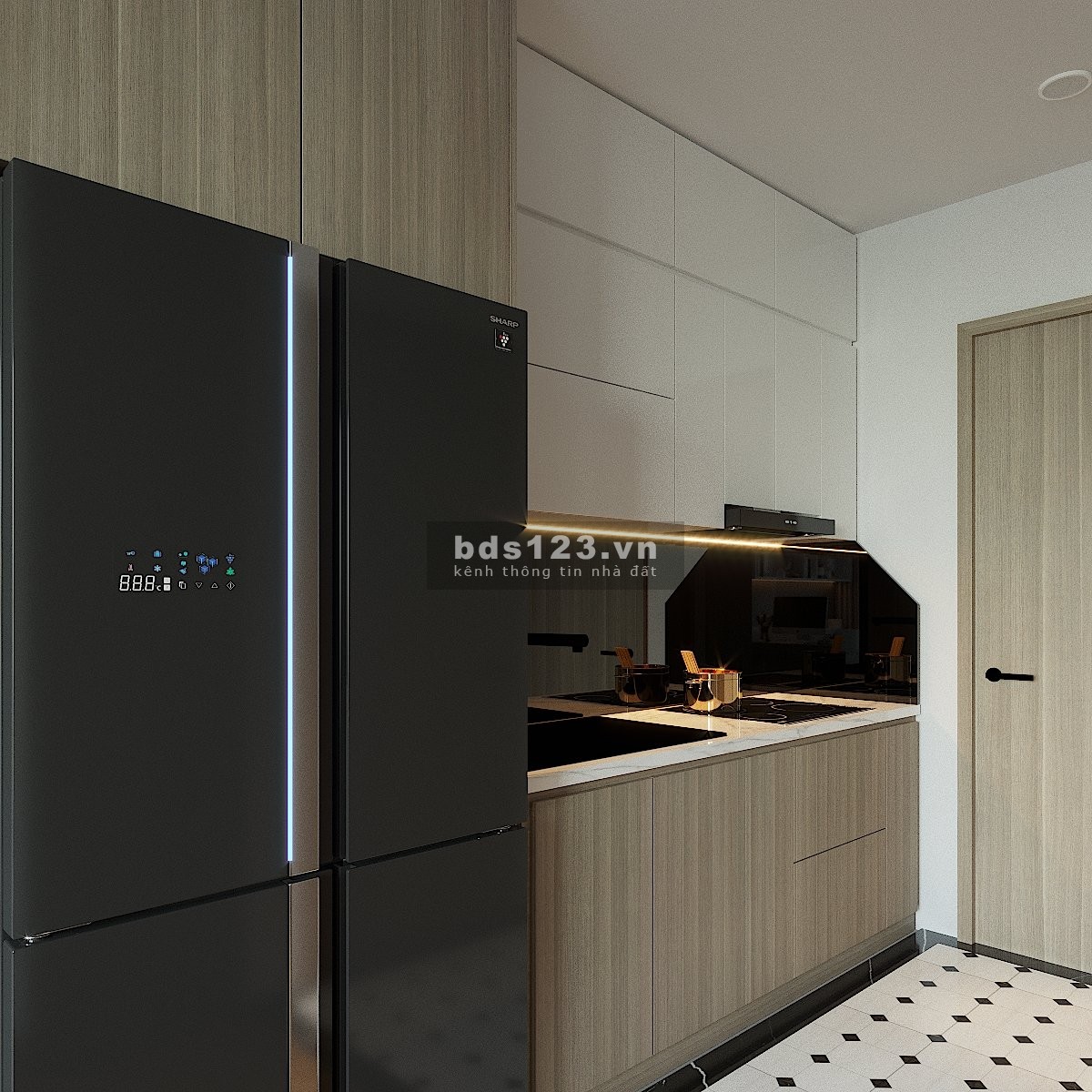 Bán gấp căn studio full nội thất xịn 200tr, sẵn sổ hồng giao dịch được luôn Vinhomes Smart City