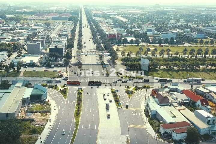Đất Bến Cát 80m2 đường nhựa 13m, sổ hồng riêng, thổ cư 100%