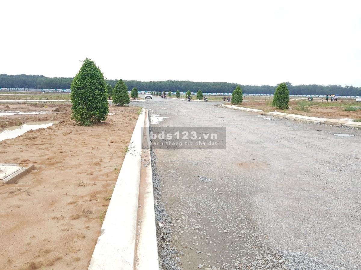 Đất ở khu Vsip II gần chợ chánh lưu, sổ từng nền thổ cư 100%