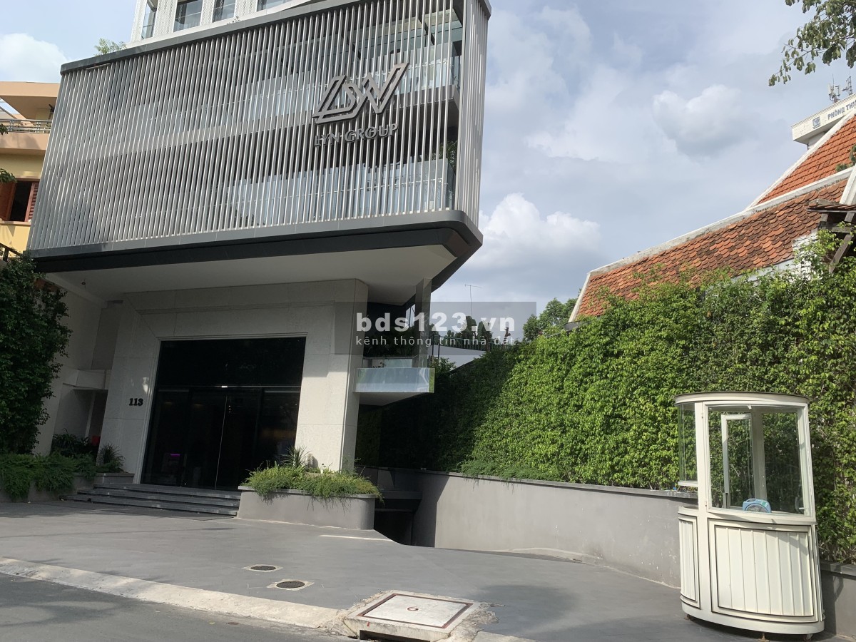 Cho thuê nguyên toà văn phòng sang xịn Trần Quốc Toản, Võ Thị Sáu, Q3 DT 9mx22m, 2 hầm 9 tầng