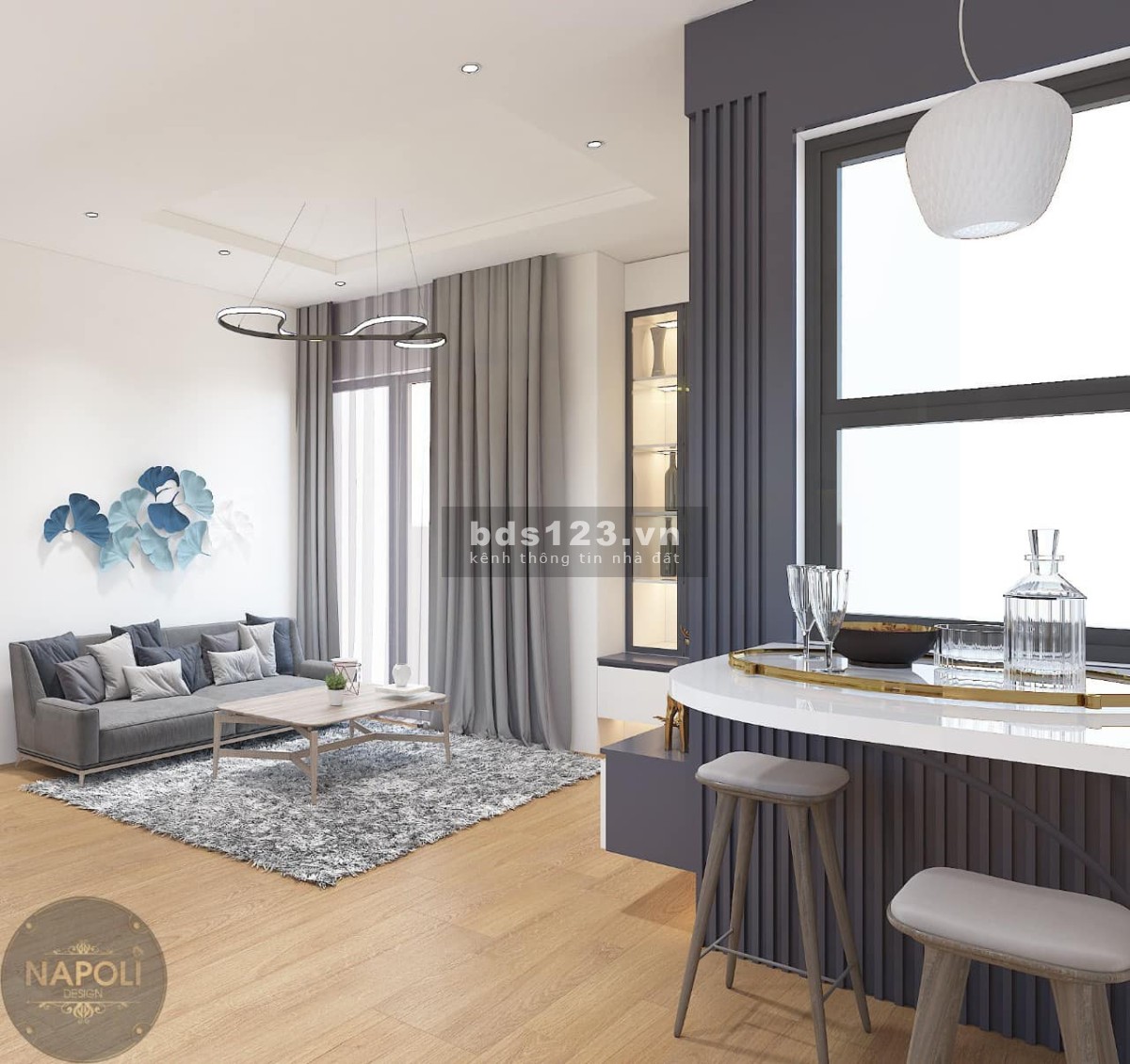 Căn hộ góc 2PN chỉ từ 2,58 tỷ/căn tại Le Grand Jardin hướng đông nam CK tới 6%, HTLS 0%