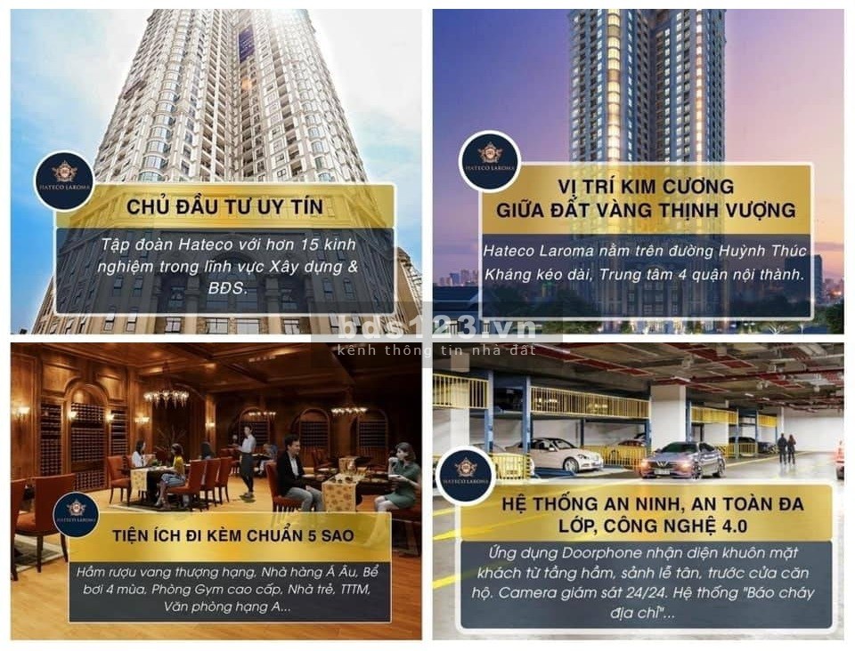 11.9 tỷ căn hộ Vip nhất Hateco Huỳnh Thúc Kháng dt 137m2, 3pn, giảm ngay 500 triệu