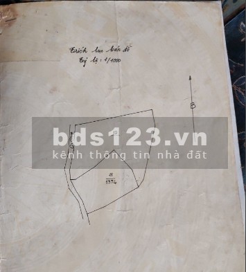 Bán đất Cao Phong, Hòa Bình diện tích 1374m2 bao sang tên